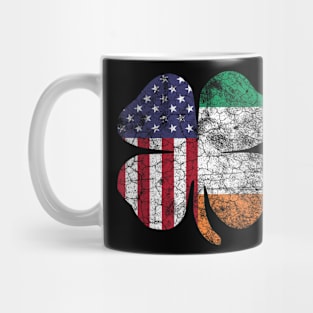 Irish American Flag Ireland Flag ST PATRICKS DAY Gift Lucky Mug